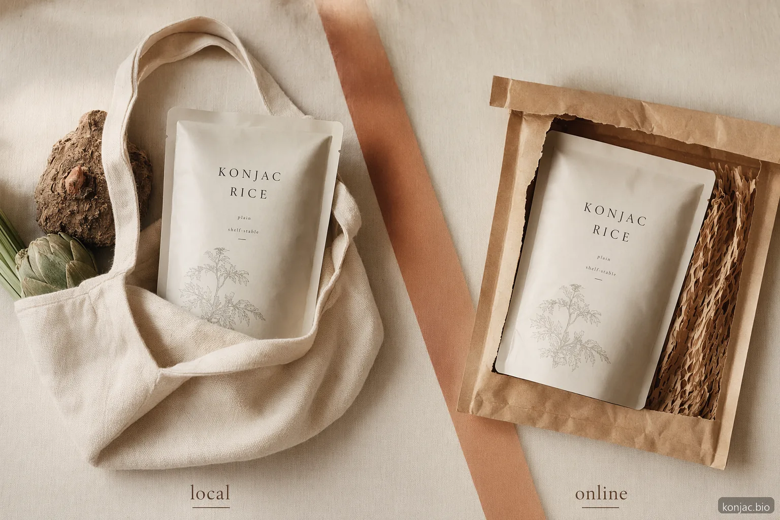 konjac rice near me can be bought locally or online; compare freshness, speed, and pack details before choosing