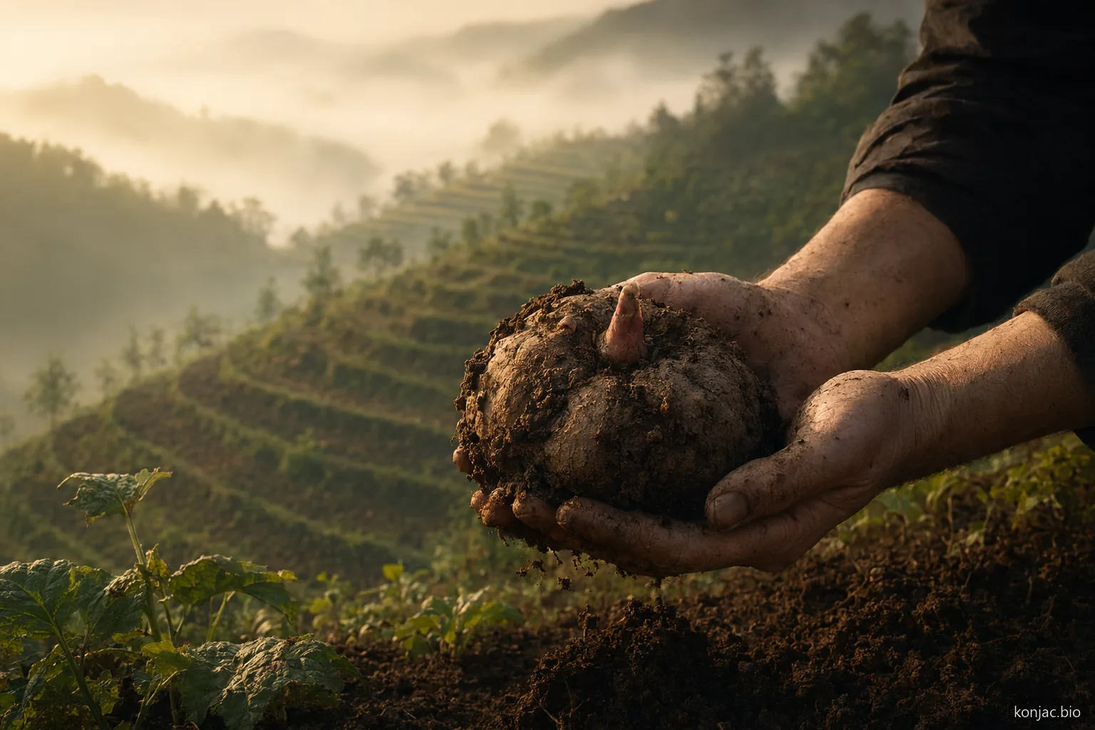 Konjac side effects konjac field harvest shows one corm becomes foods and supplements with different risks.